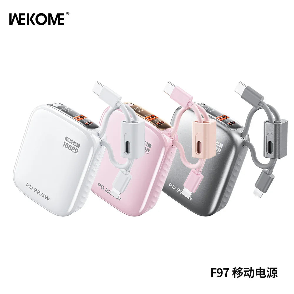 Mini PowerBank 10000mAh Spare battery Portable Charger Mobile External Battery Fast charging For iPhone Samsung